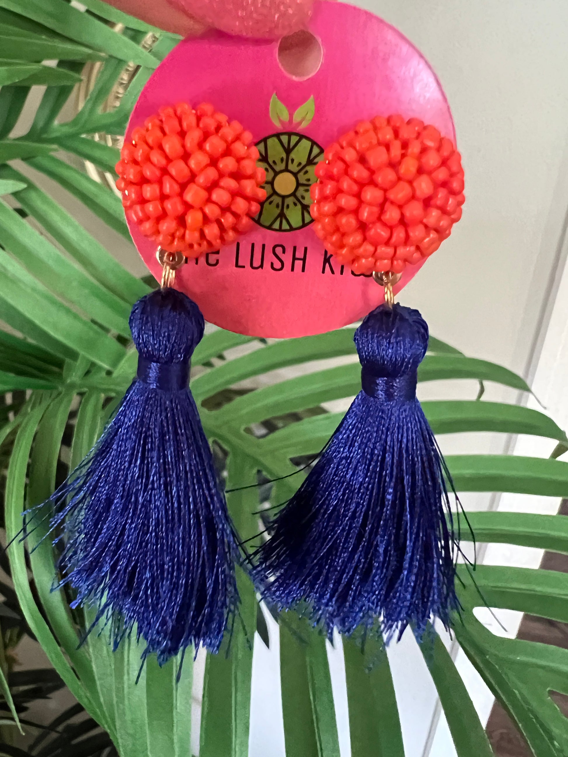 Florida Tassel Earrings - The Lush Kiwi