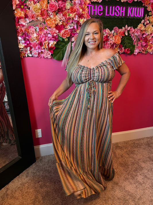 Cider Stripes Maxi