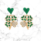 Feelin’ Lucky Clover Earrings