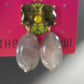 Oval Peridot Earrings
