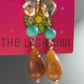Aqua Marble Teardrop Earrings