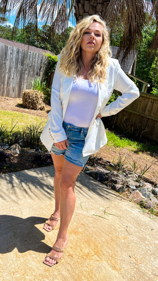 Moon Flower Blazer - The Lush Kiwi