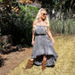 Stonewashed Vintage High Low Maxi - The Lush Kiwi