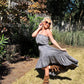 Stonewashed Vintage High Low Maxi - The Lush Kiwi