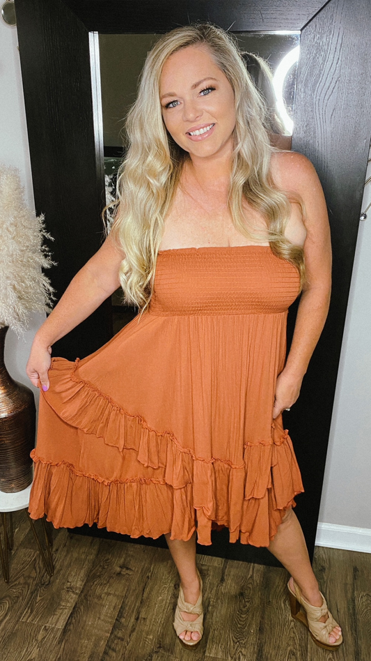 The Rustic Queen Dress - The Lush Kiwi